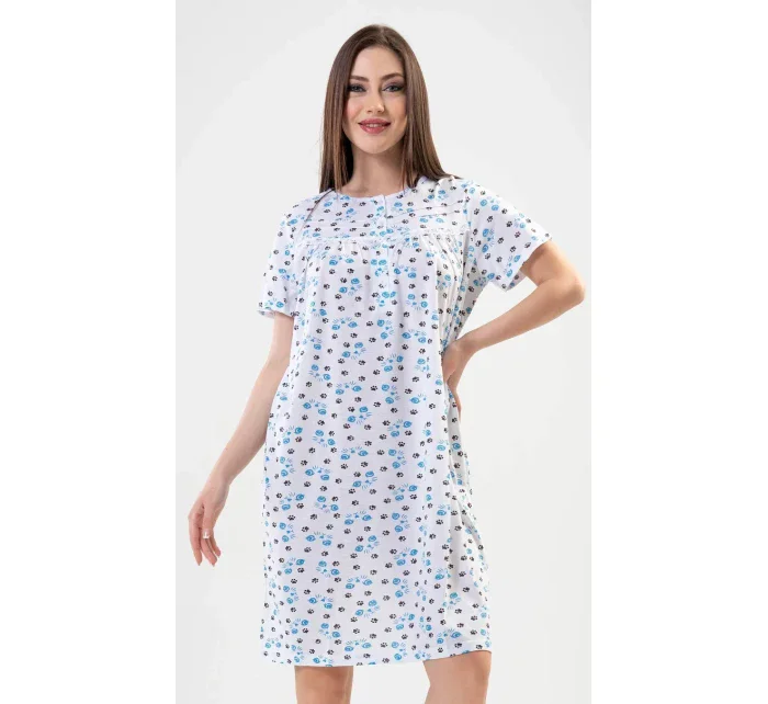 Dámska nočná košeľa s krátkym rukávom Monika