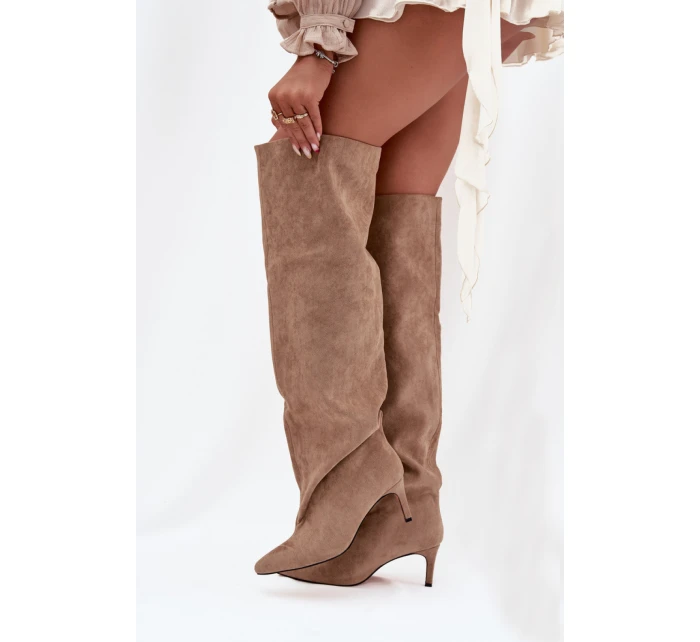 Topánky na podpätku model 216997 Krok vo veľkom štýle