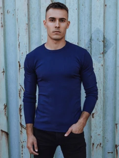 Pánský klasický modrý svetr Dstreet model 21979974 - FashionStreet