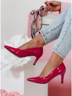 Dámské podpatky fuchsiová Dstreet model 21984529 - FashionStreet