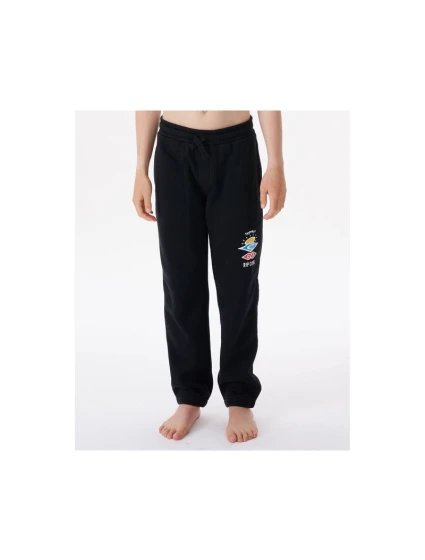 RIP CURL Search Icon Track Pant-Boy - čierny