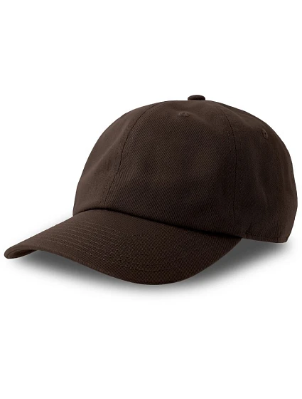 Atlantis Headwear Dad Hat-S 6-panelová bejzbalová čiapka 33.0242 hnedá