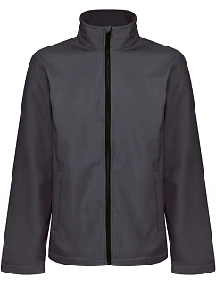 Regatta TRA 628 Pánska dvojvrstvová softshellová bunda „Ablaze“ 36.A628 seal grey/black