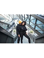 BY Mikina s kapucí a 1/4 zipem 56.0 black model 22415920 - Build your Brand