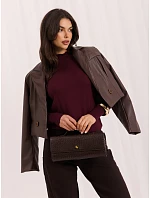 Sweter IR SW model 22401070 bordowy - FPrice Sweter IR SW model 22401070 bordowy - FPrice