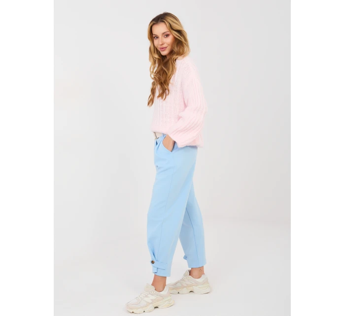 Nohavice MI SP P6224.71 svetlomodré