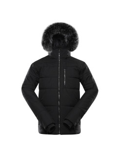 Pánska zimná bunda s membránou ptx ALPINE PRO LODER čierna
