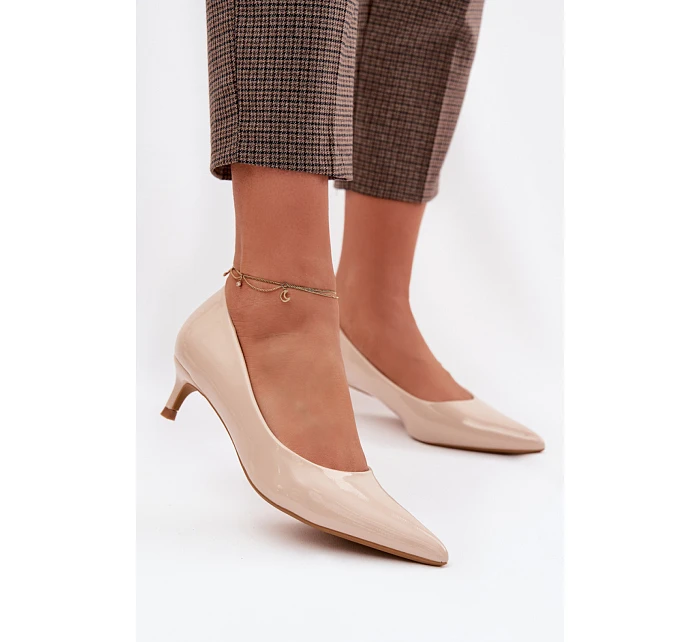 Lodičky na podpätku model 225410 Vykročte štýlovo