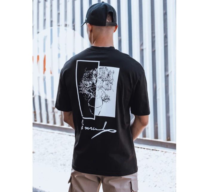 Pánské tričko s potiskem černé Dstreet model 21975523 - FashionStreet