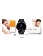 VELTORI VT110-1 Smartwatch Čierny silikónový remienok VELTORI VT110-1 Smartwatch Čierny silikónový remienok