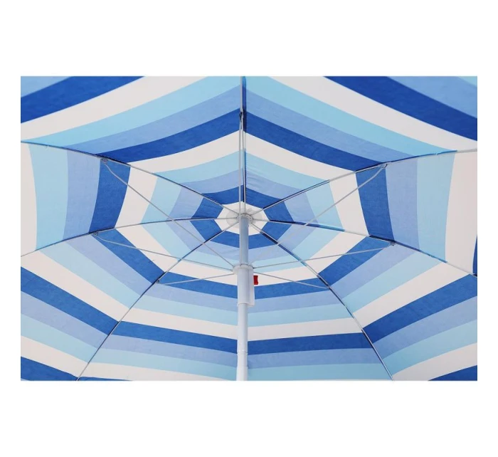 BALKÓNOVÝ PLÁŽOVÝ SLNEČNÍK 180CM MODRÁ LÍNIA 1048819