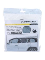 SLNEČNÁ CLONA S PRÍSAVKOU 2KS DUNLOP ČIERNA