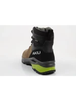 pánská trekingová sportovní obuv model 21940843 Goretex kožená černá zelená - Aku pánská trekingová sportovní obuv model 21940843 Goretex kožená černá zelená - Aku