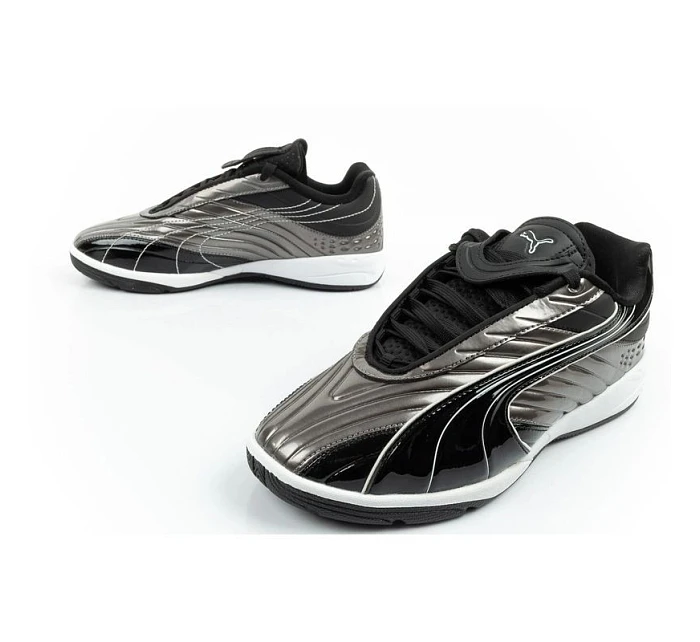 Športová obuv Puma pre mládež tenisky V-S2 Goalgetter fashion silver