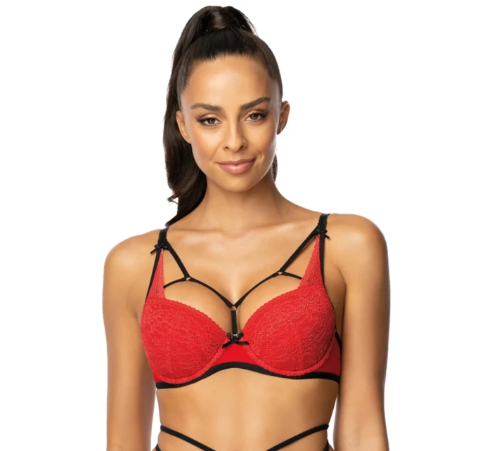 Mat 3636/11 Loren farba: červená a čierna