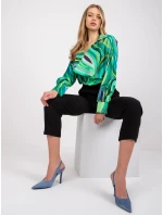 Blúzka DHJ BZ 15201.30 zelených Blúzka DHJ BZ 15201.30 zelených
