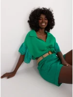 Šortky DHJ SN 2598.29X zelené