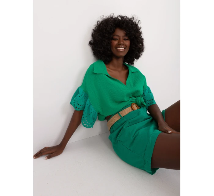 Šortky DHJ SN 2598.29X zelené