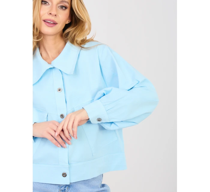 IT KR bunda FL10071.50 svetlo modrá