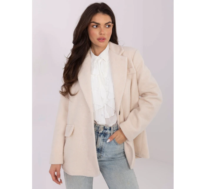 Płaszcz IT PL model 21766112 jasny beżowy - FPrice