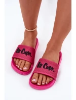 Dámske papuče Lee Cooper - fuchsiová