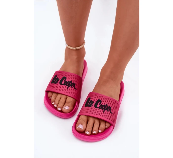 Dámske papuče Lee Cooper - fuchsiová