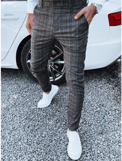 Pánské tmavě šedé kalhoty Dstreet model 21977291 - FashionStreet