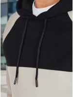 Pánská základní mikina s kapucí s a černými pruhy Dstreet model 21986006 - FashionStreet Pánská základní mikina s kapucí s a černými pruhy Dstreet model 21986006 - FashionStreet