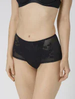 Dámske nohavičky Wild Rose Sensation Maxi čierne - TRIUMPH