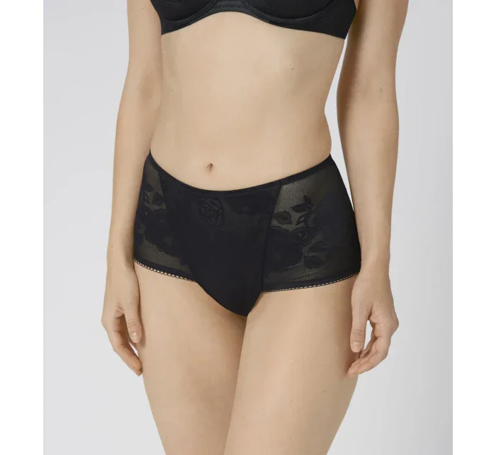 Dámske nohavičky Wild Rose Sensation Maxi čierne - TRIUMPH