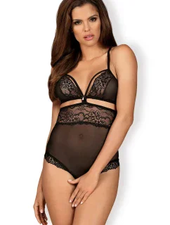 Erotické body model 16133385 black - Obsessive