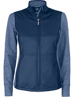 Cutter & Buck Jacket Women Dámská hybridní strečová bunda dark navy model 22472254 Cutter & Buck Jacket Women Dámská hybridní strečová bunda dark navy model 22472254