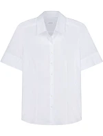 Blouse SSL Halenka s krátkým rukávem model 22501449 white - Seidensticker
