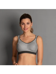 extreme control športová podprsenka 5527 heather grey - Active