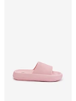 Dámske ľahké penové papuče na hrubej podrážke Pink Querceria Dámske ľahké penové papuče na hrubej podrážke Pink Querceria