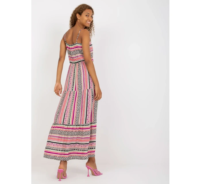 Šaty D73781M30313A viacfarebné