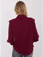 Koszula IT KS model 21782357 bordowy - FPrice Koszula IT KS model 21782357 bordowy - FPrice