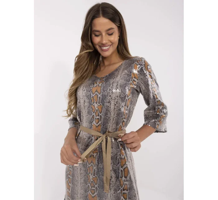 Šaty LK SK 509940.55 dark lilac