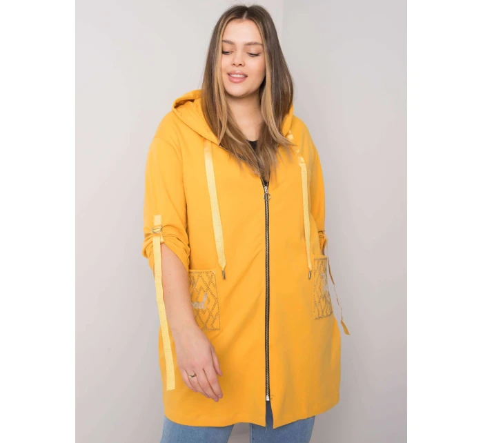 Mikina RV BL model 17419991 tmavě žlutá - FPrice Mikina RV BL model 17419991 tmavě žlutá - FPrice