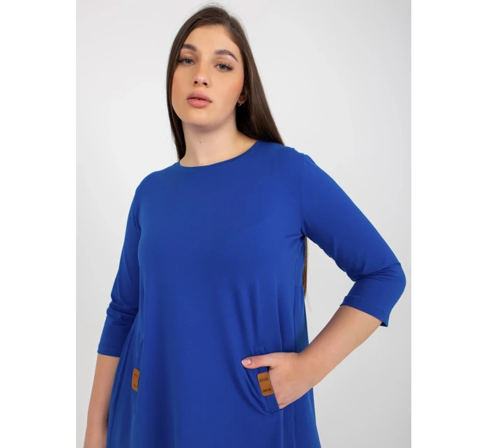 Šaty RV SK model 18385631 kobalt - FPrice