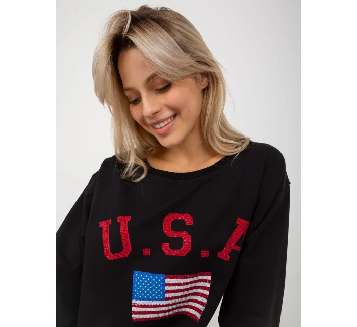 Mikina VI BL 3192.23P čierna