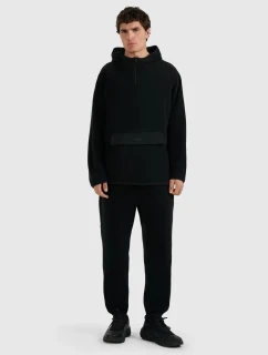 Pánska fleecová mikina s kapucňou 4F