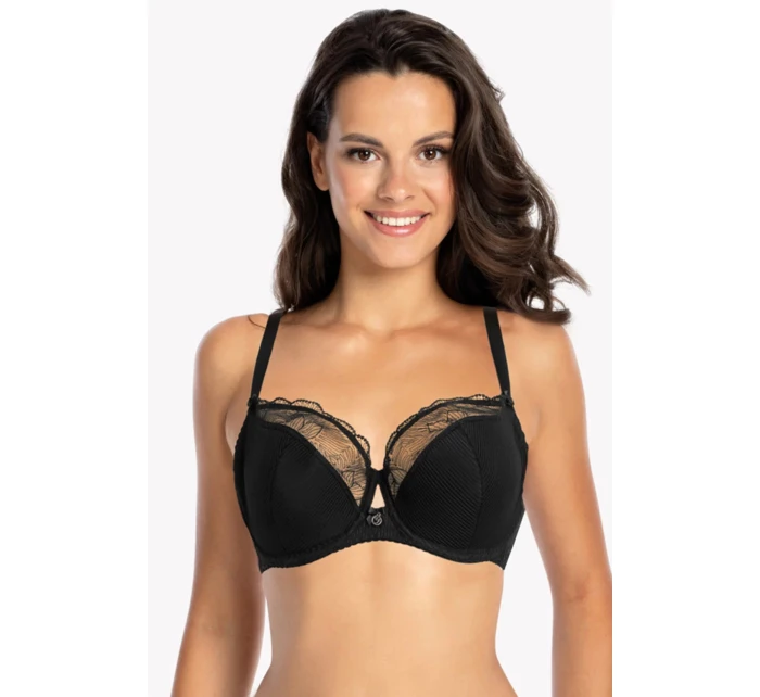 Dámská polovyztužená podprsenka BS  Černá  model 20318244 - Gaia