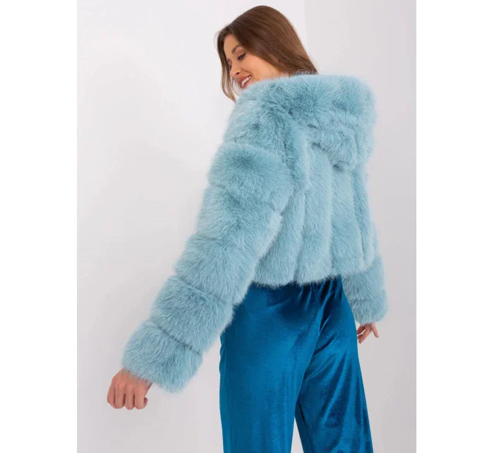 Dámska bunda AT KR 2378.97P svetlo modrá - FPrice Dámska bunda AT KR 2378.97P svetlo modrá - FPrice