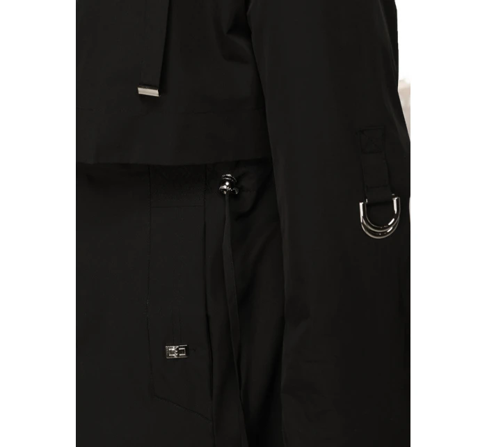 Dámská přechodná bunda parka černá Dstreet model 21995958 - FashionStreet Dámská přechodná bunda parka černá Dstreet model 21995958 - FashionStreet