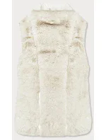 Dámska okrová kožušinová vesta (GSQ2249) Dámska okrová kožušinová vesta (GSQ2249)