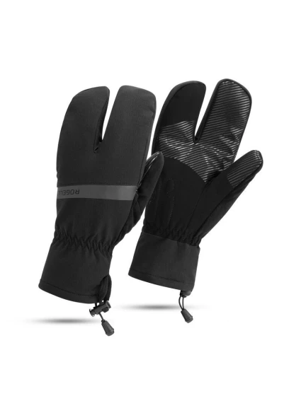 Zimné rukavice Rogelli NOVA LOBSTER black 3XL