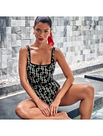 Style Dalida jednodielne plavky 7229 čiernobiela - Anita Classix