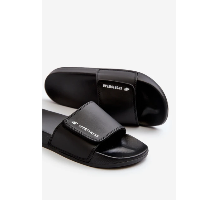 Damskie Klapki 4FMM00FFLIF031A-20S Czarne