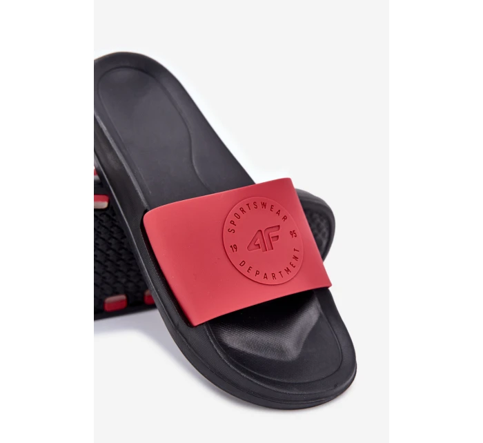 Męskie Klapki 4FMM00FFLIM047A-62S Czerwone